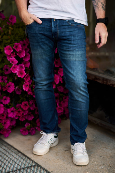 Grover - Straight Fit - Mid Blue