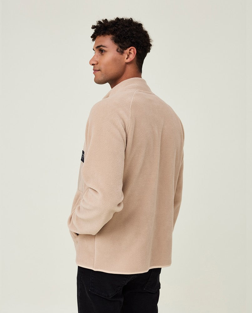 Oliver Full Zip Fleece Cardigan