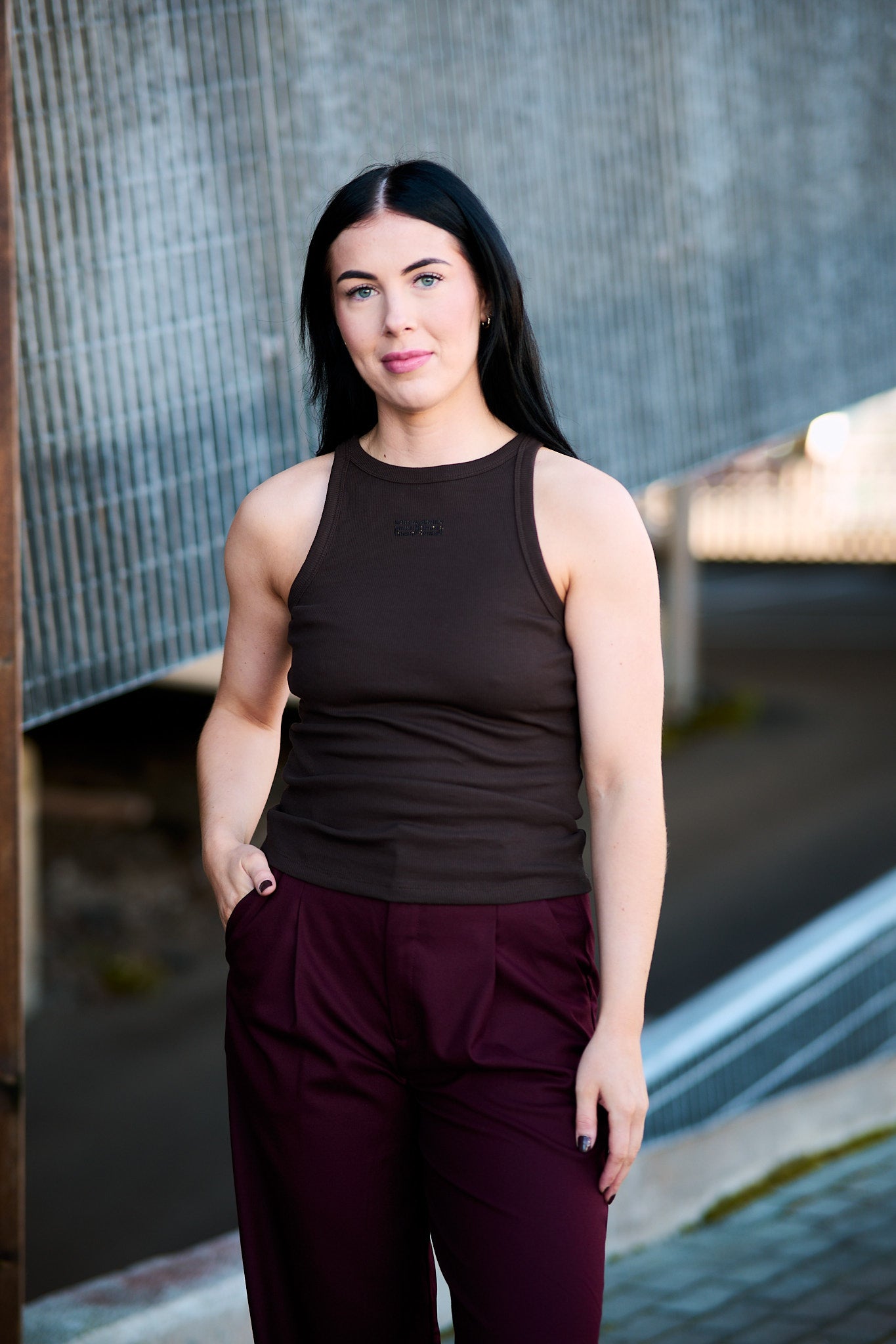 GZdrew Rhinestone Logo Tank - Molé