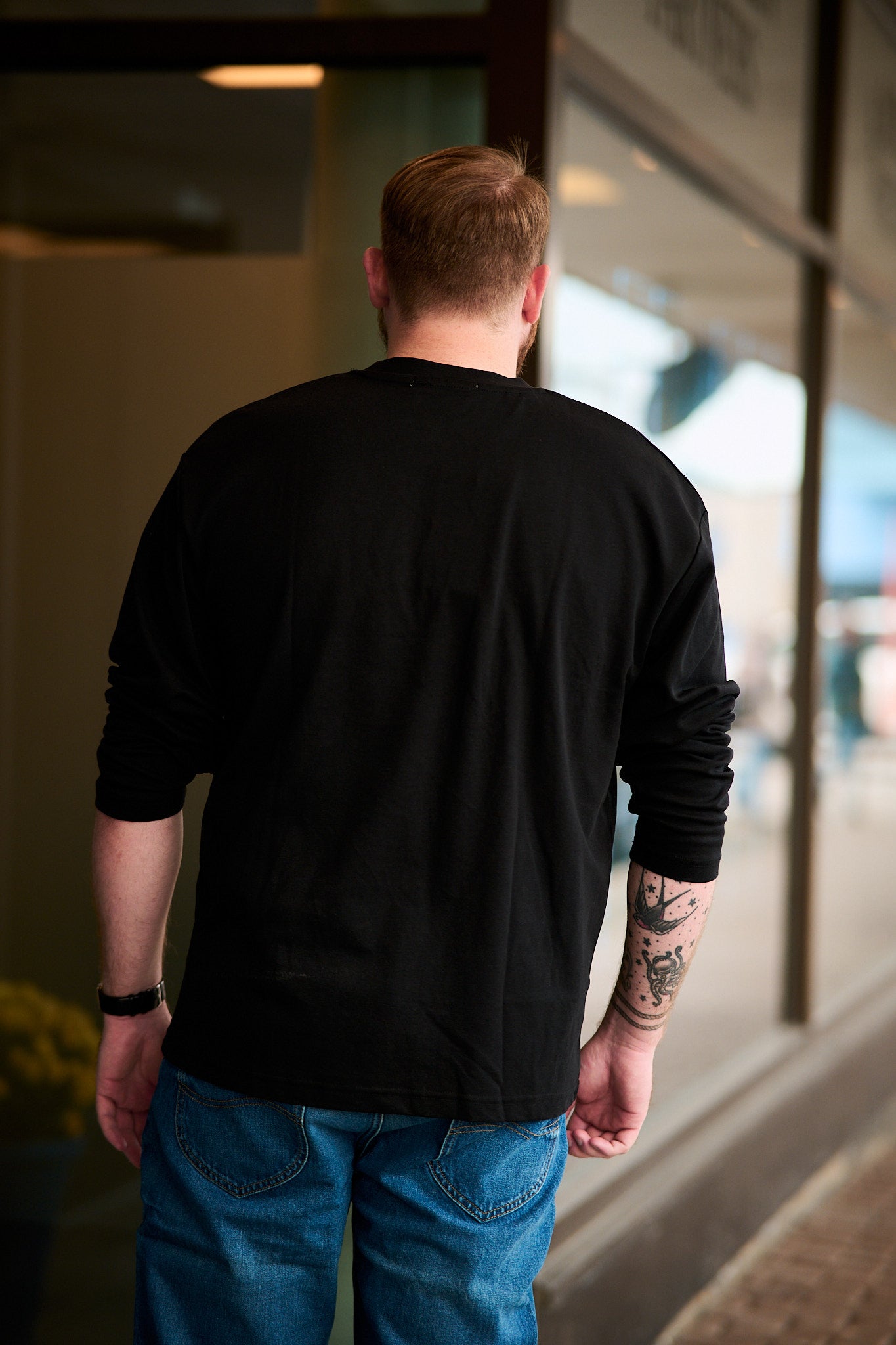 LooseOscar LS O-neck Tee - Black