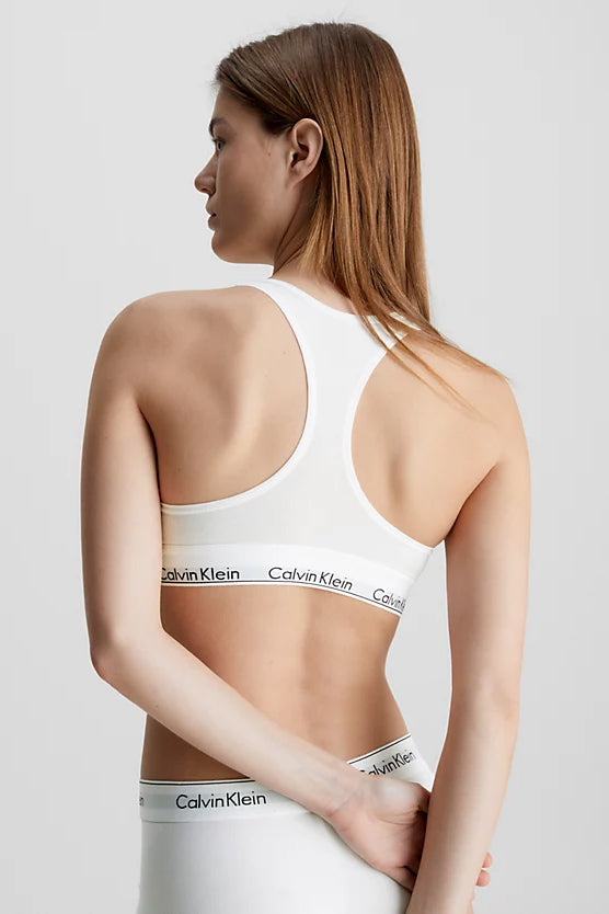 UNLINED BRALETTE - White