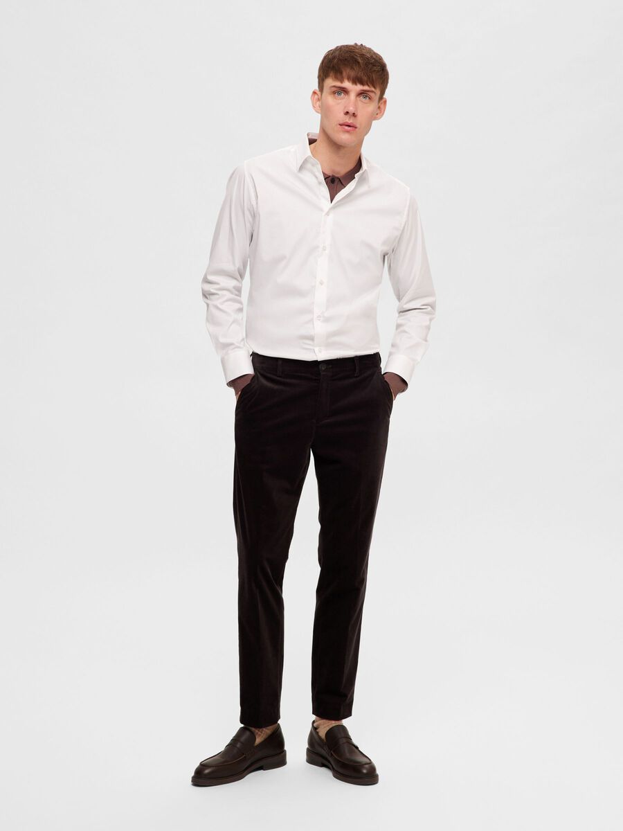 Slim Travel Shirt - Bright White