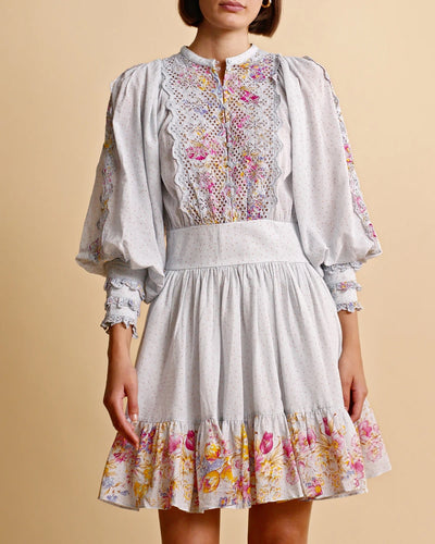 Cotton Slub Mini Dress