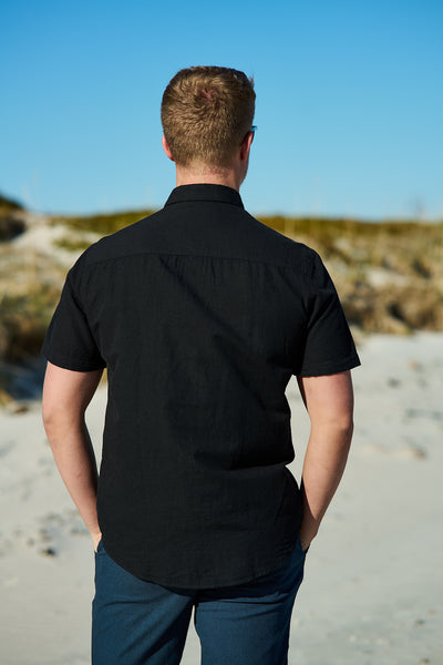 Reg-Sun Shirt SS - Black