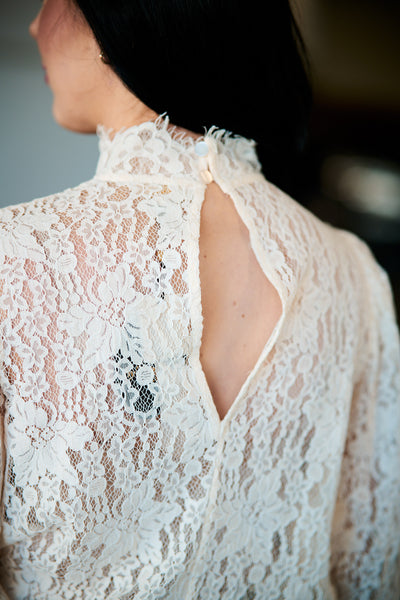 Lace Blouse - Vintage White