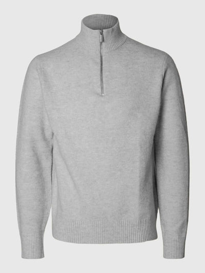 Rai Ls Knit Half Zip