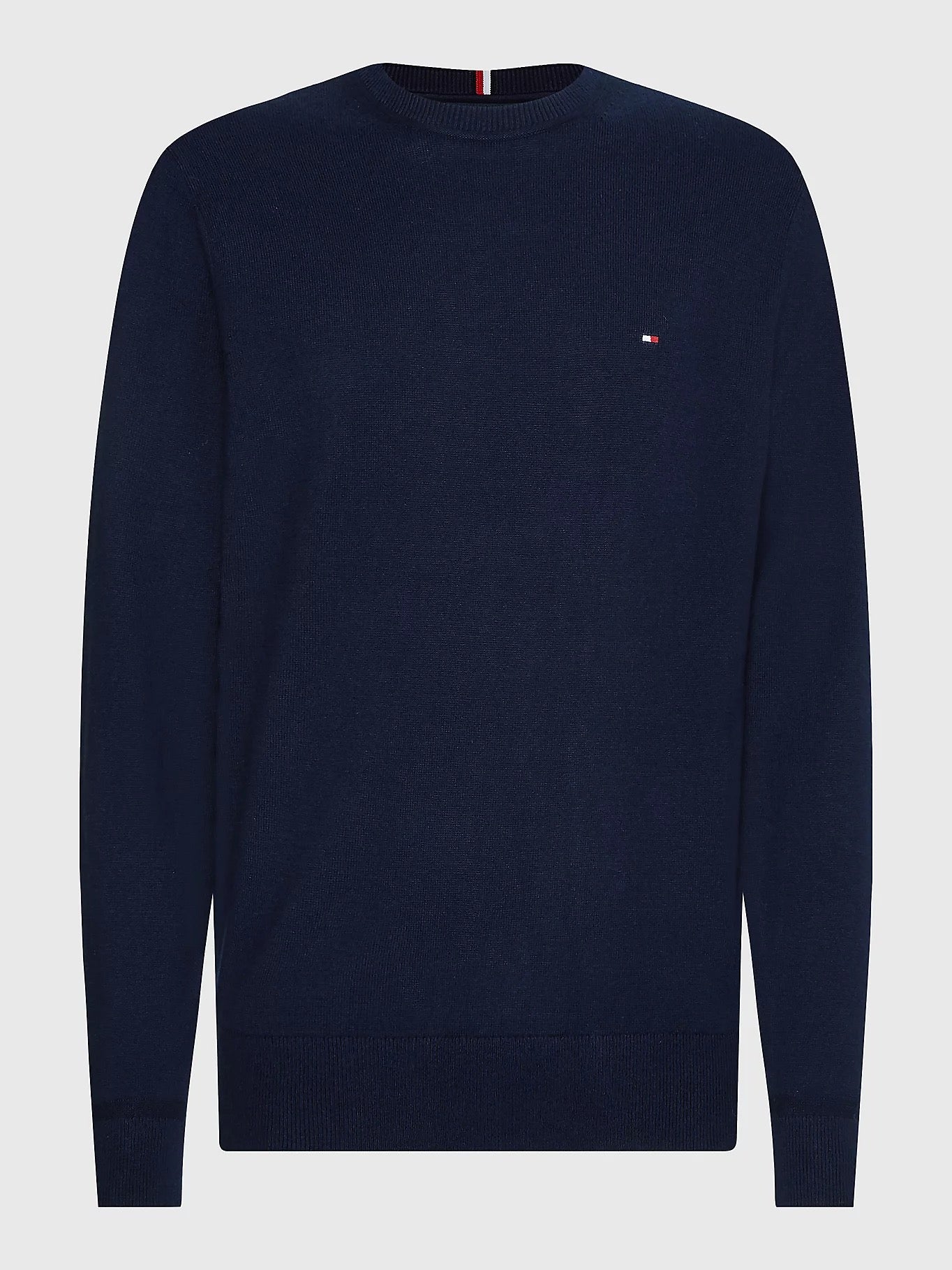 Pima Org Ctn Cashmere Crew Neck - Desert Sky