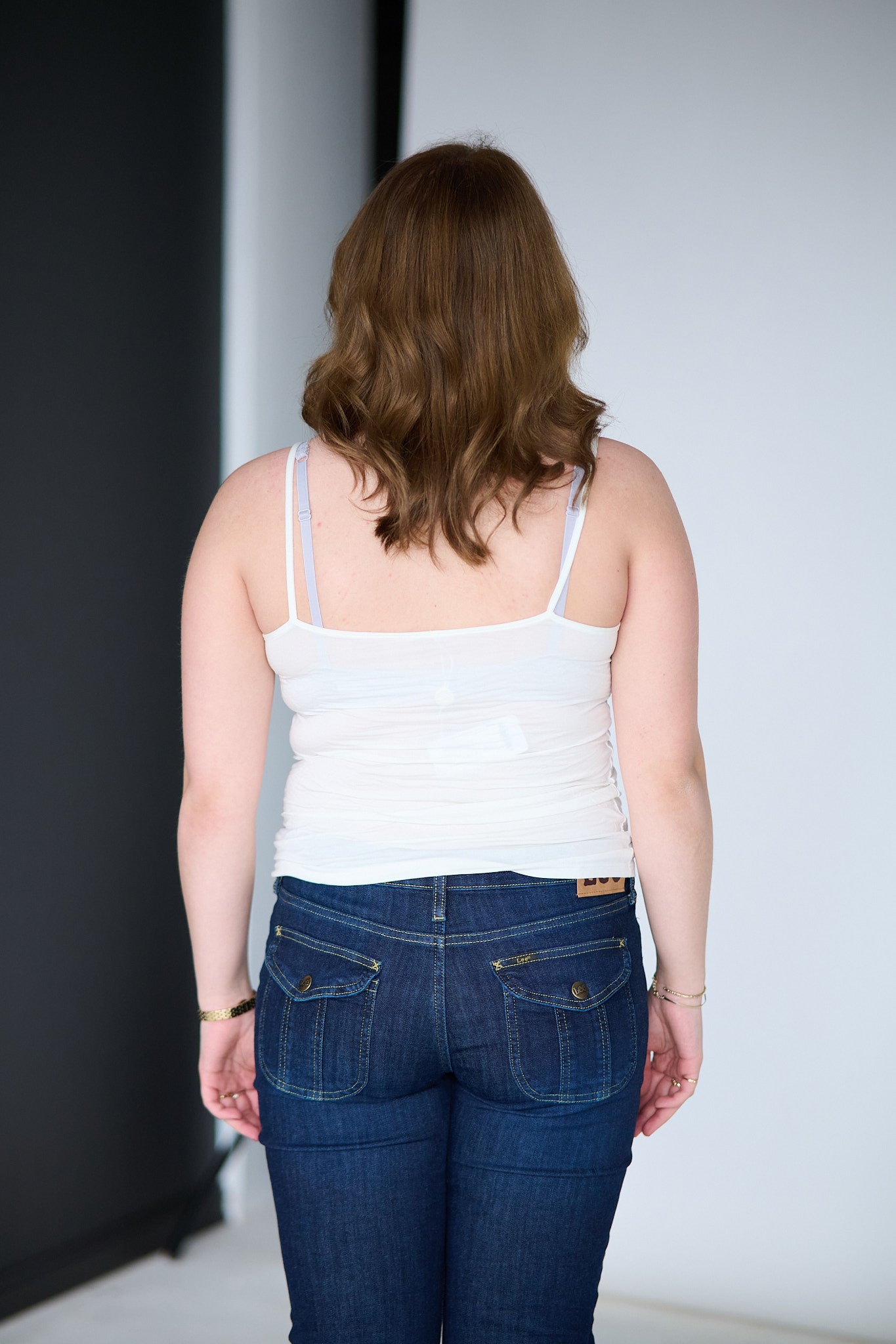 Perfect Line Top W/Straps - Ivory