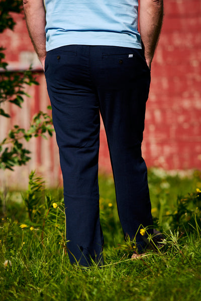 Straight Brody Sun Pant - Dark Sapphire