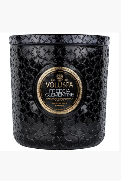 Luxe Jar Candle 80 Timer - Freesia Clementine