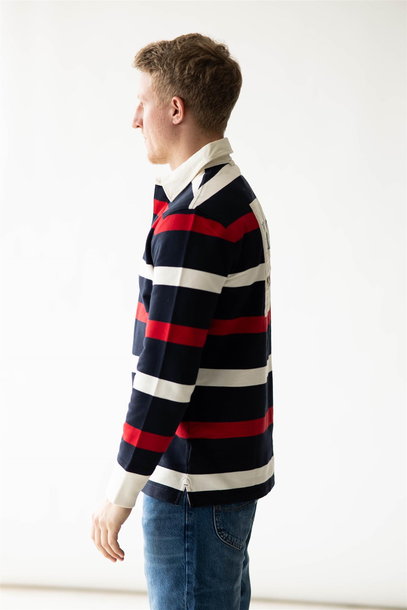 Retro Stripe Heavy Rugger