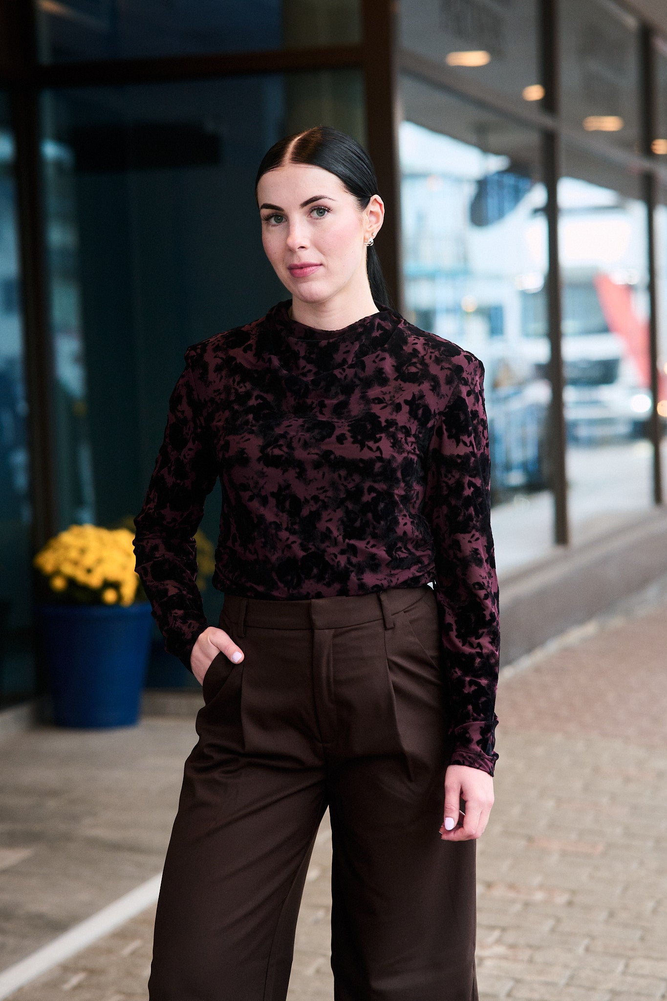 GZFlora Top - Aronia/Black