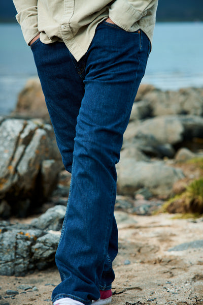 Reg Clean Wash Gant Jeans - 960 Dark Blue