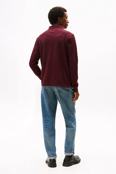 Liquid Cotton Reg Polo - Deep Burgundy