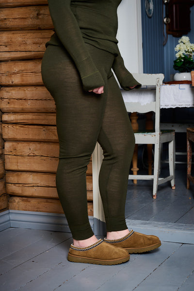 Women´s Wool Set - Grønn