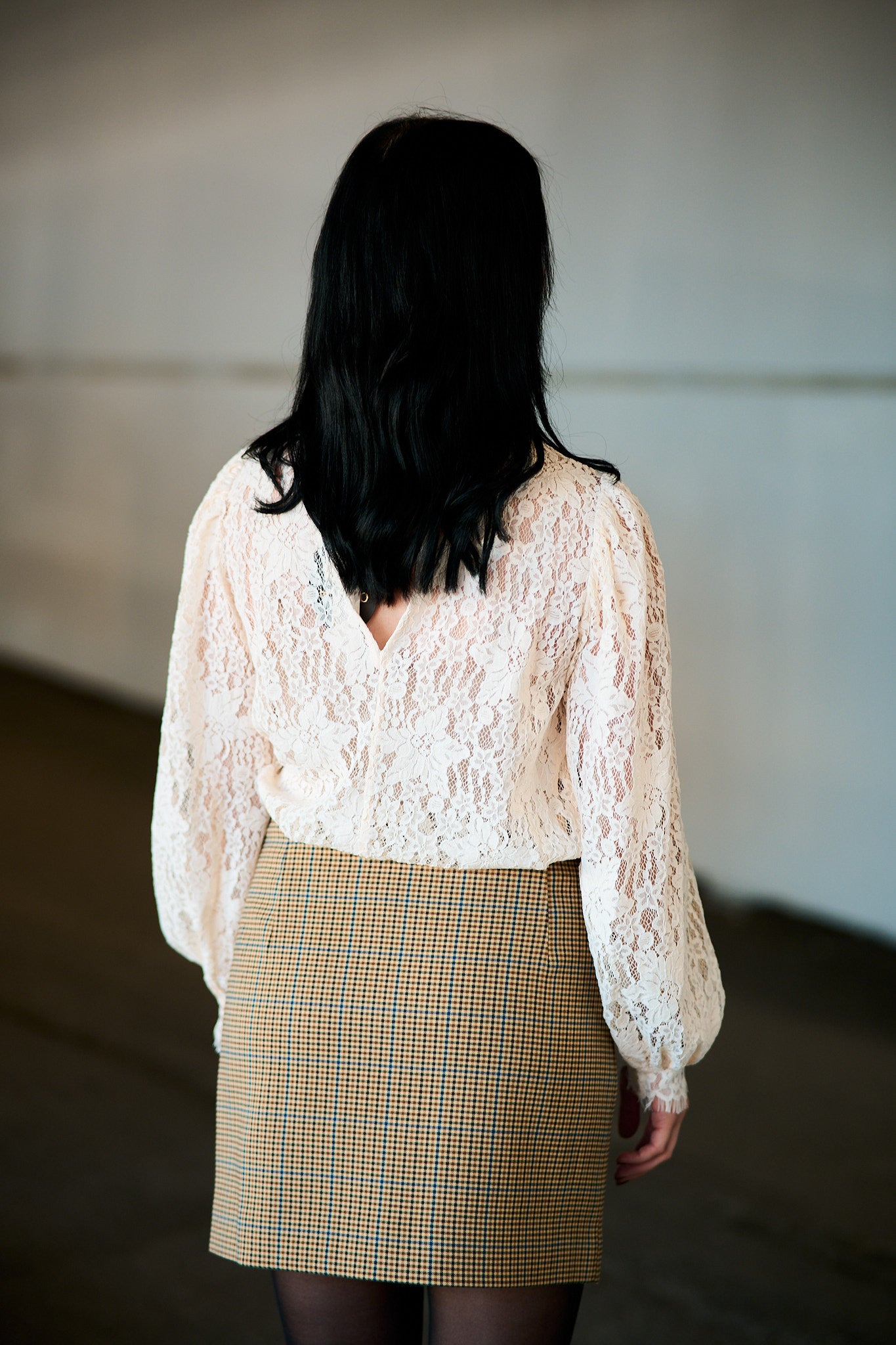 Lace Blouse - Vintage White