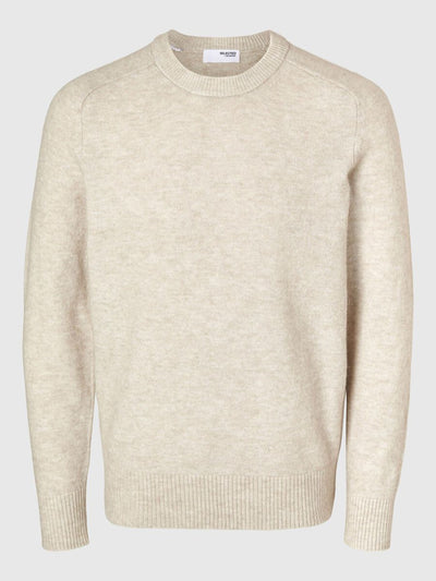 Rai Ls Knit Crew Neck