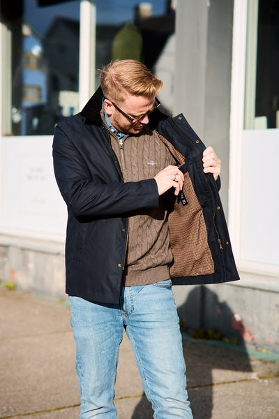 Walter Waxed Cotton 2.0 JKT  - Sky Captain