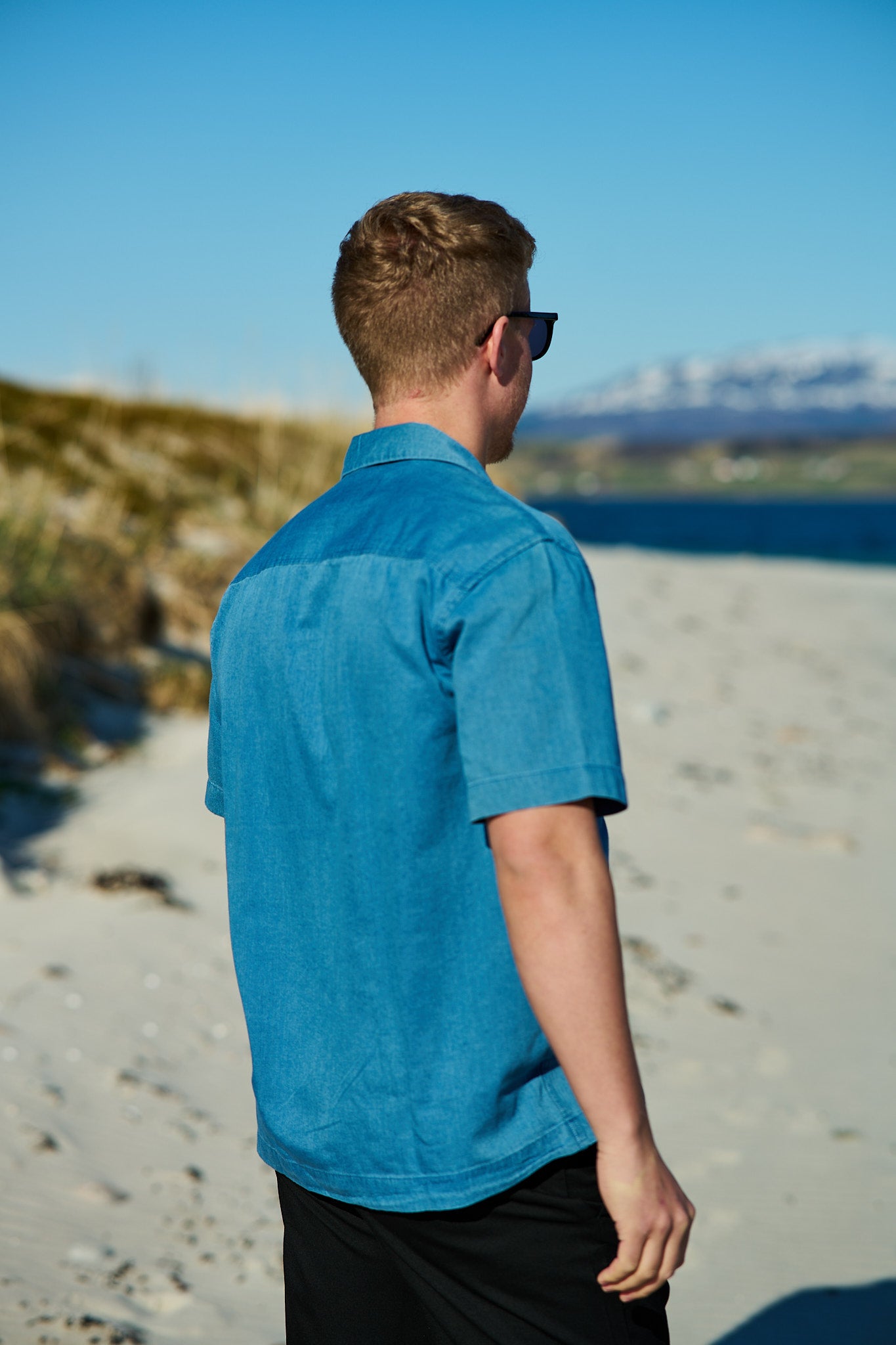 Rlxrick Denim SS Shirt Medium Blue Denim