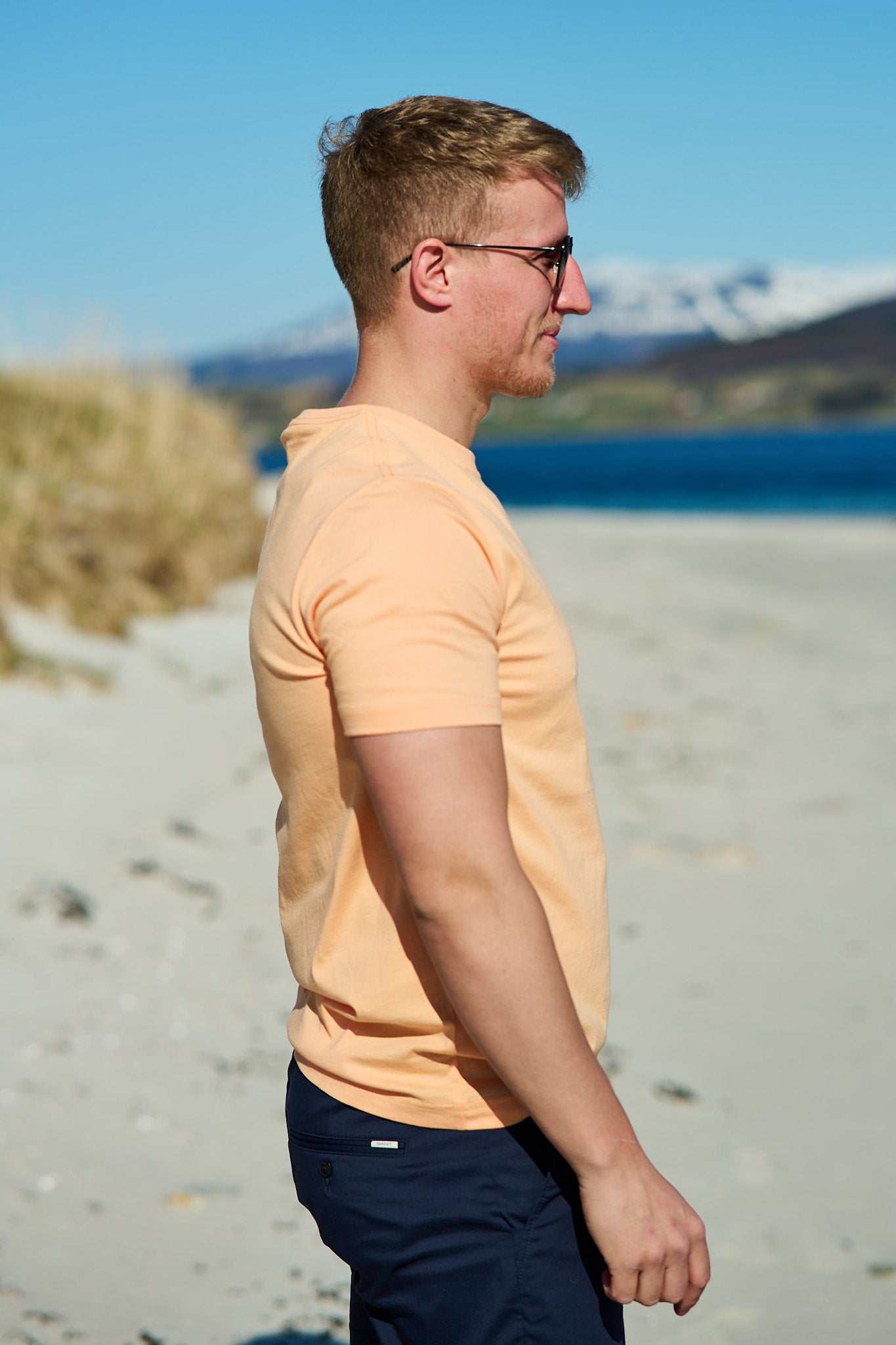 Reg Shield SS T-Shirt - Peachy Orange