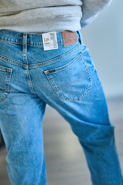 Daren Zip Fly - Reuglar Straight - Horizon blue