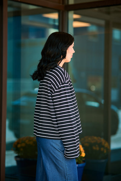 GZSiba Stripe Top