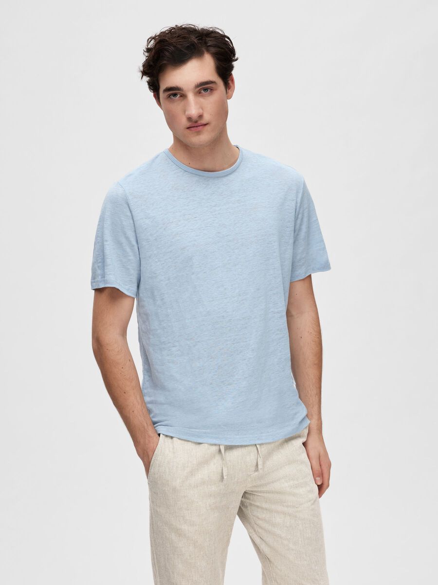 Bet Linen SS O-Neck Tee