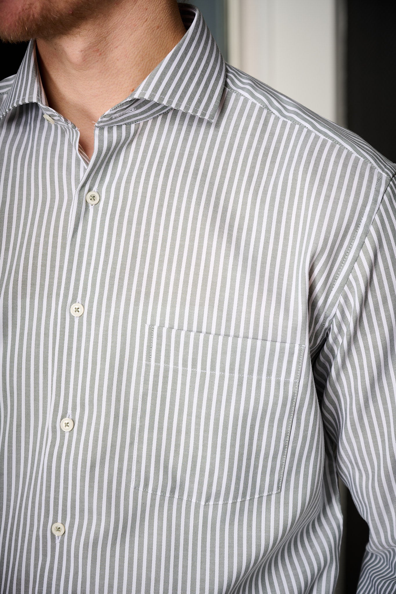 Skjorter Striper - Grønn