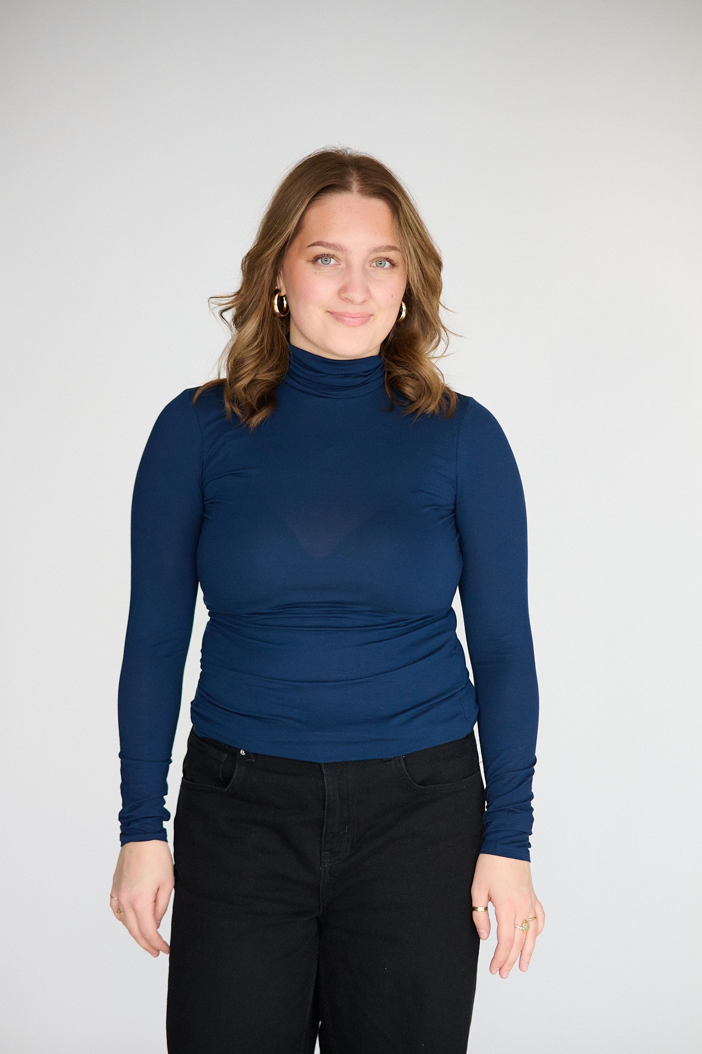 Perfect Line Turtle LS - Navy