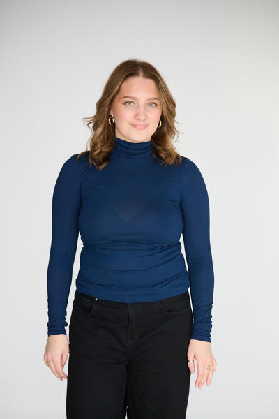 Perfect Line Turtle LS - Navy