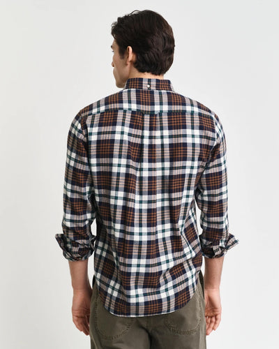 Reg Flannel Plaid Shirt