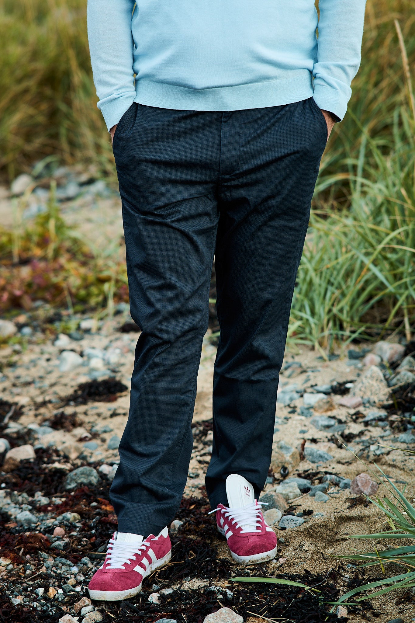 Denton Printed Structure Chino - Desert Sky