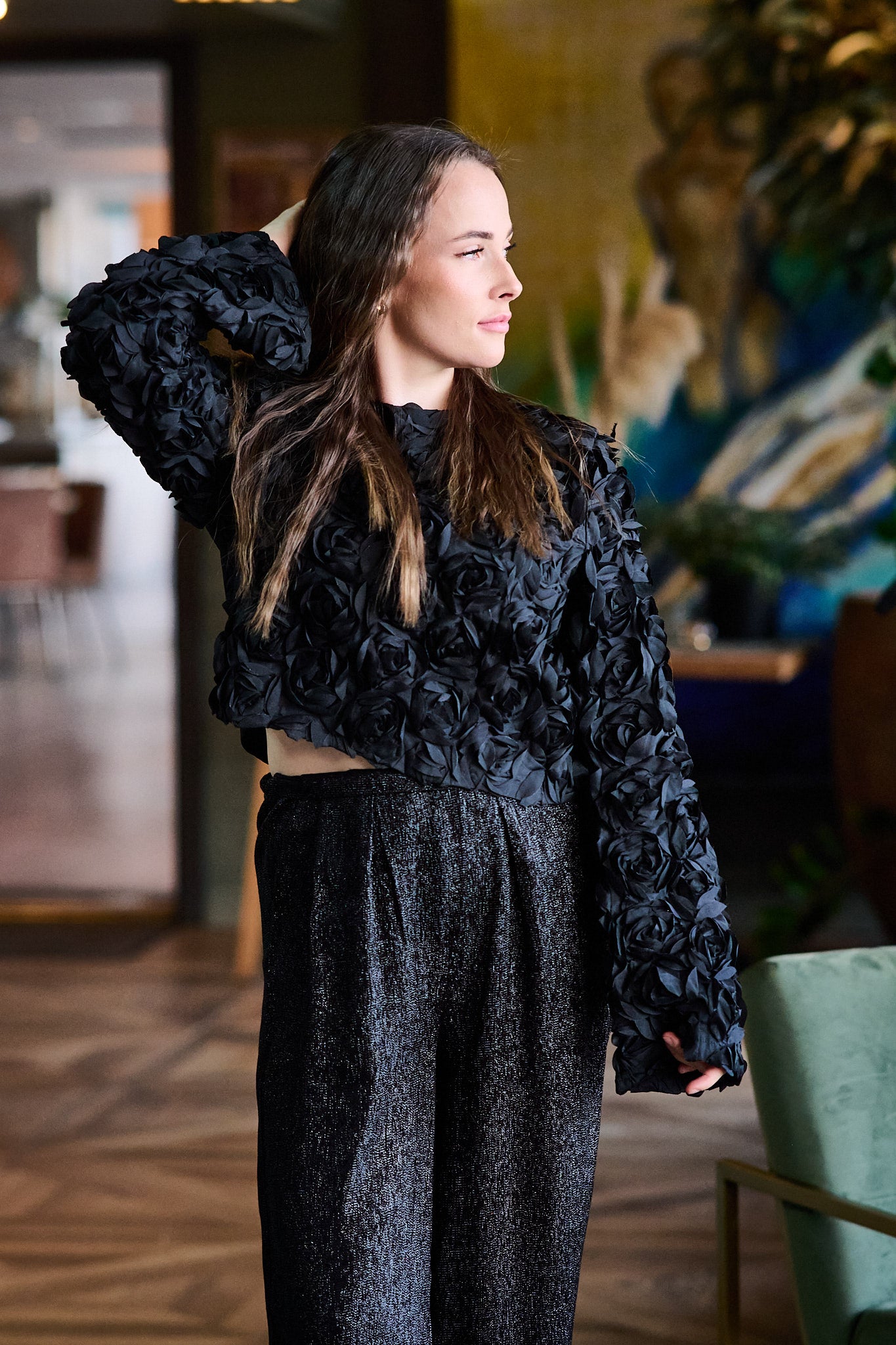 Ingrid Blouse - Black