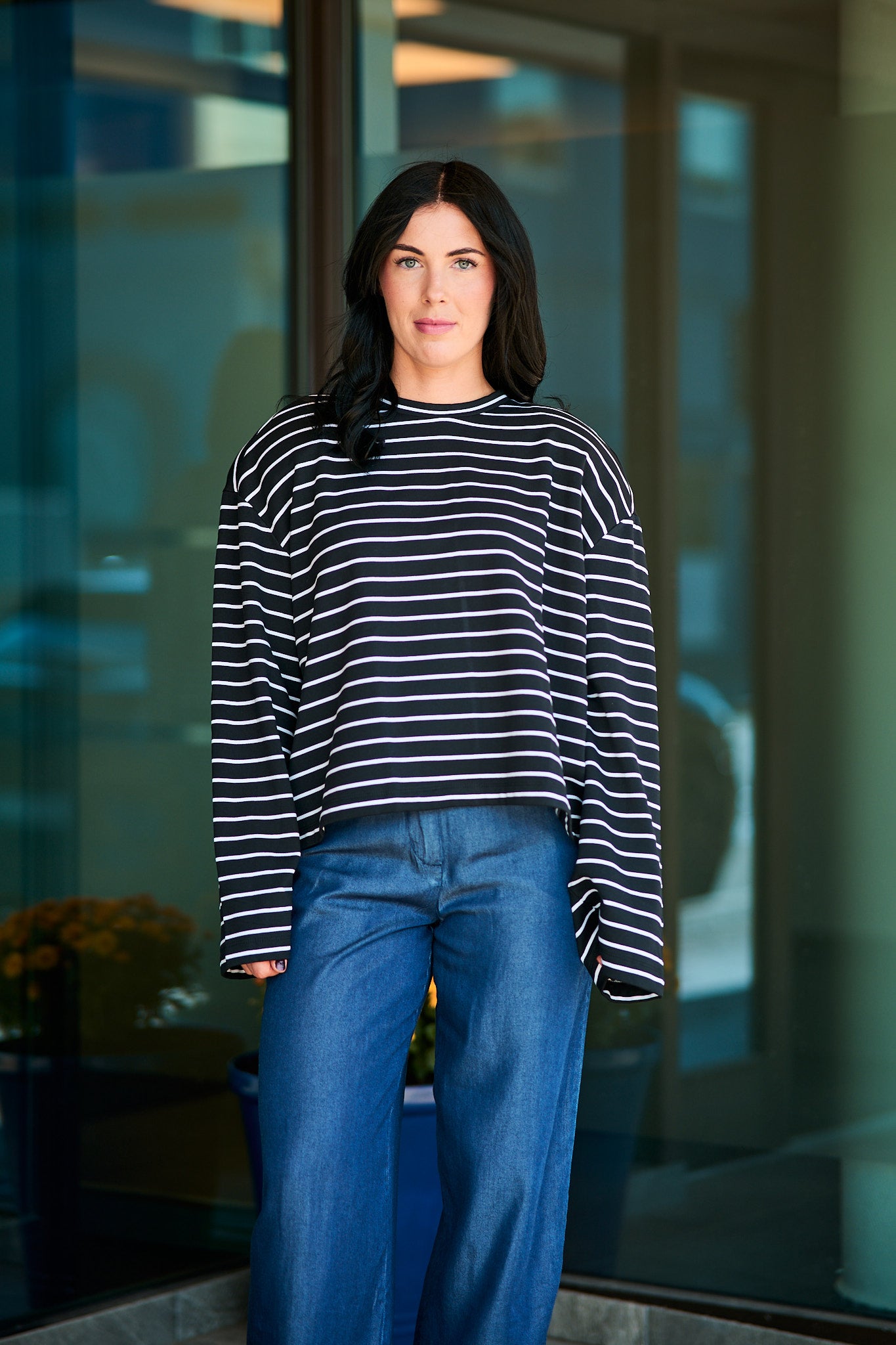 GZSiba Stripe Top