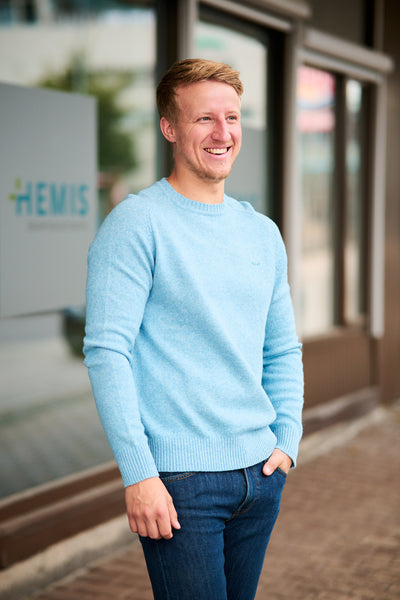 Wool Blend C-Neck