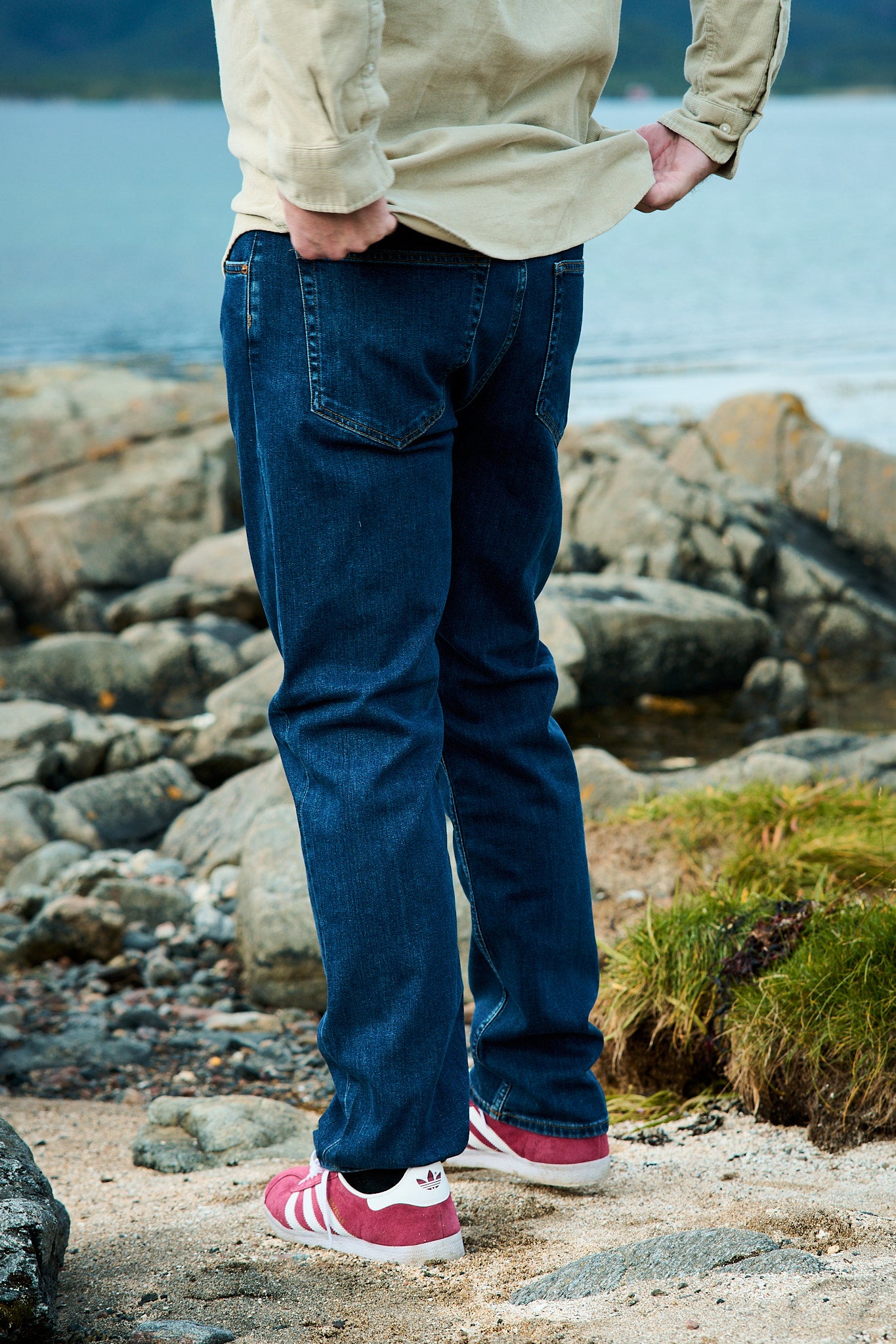 Reg Clean Wash Gant Jeans - 960 Dark Blue