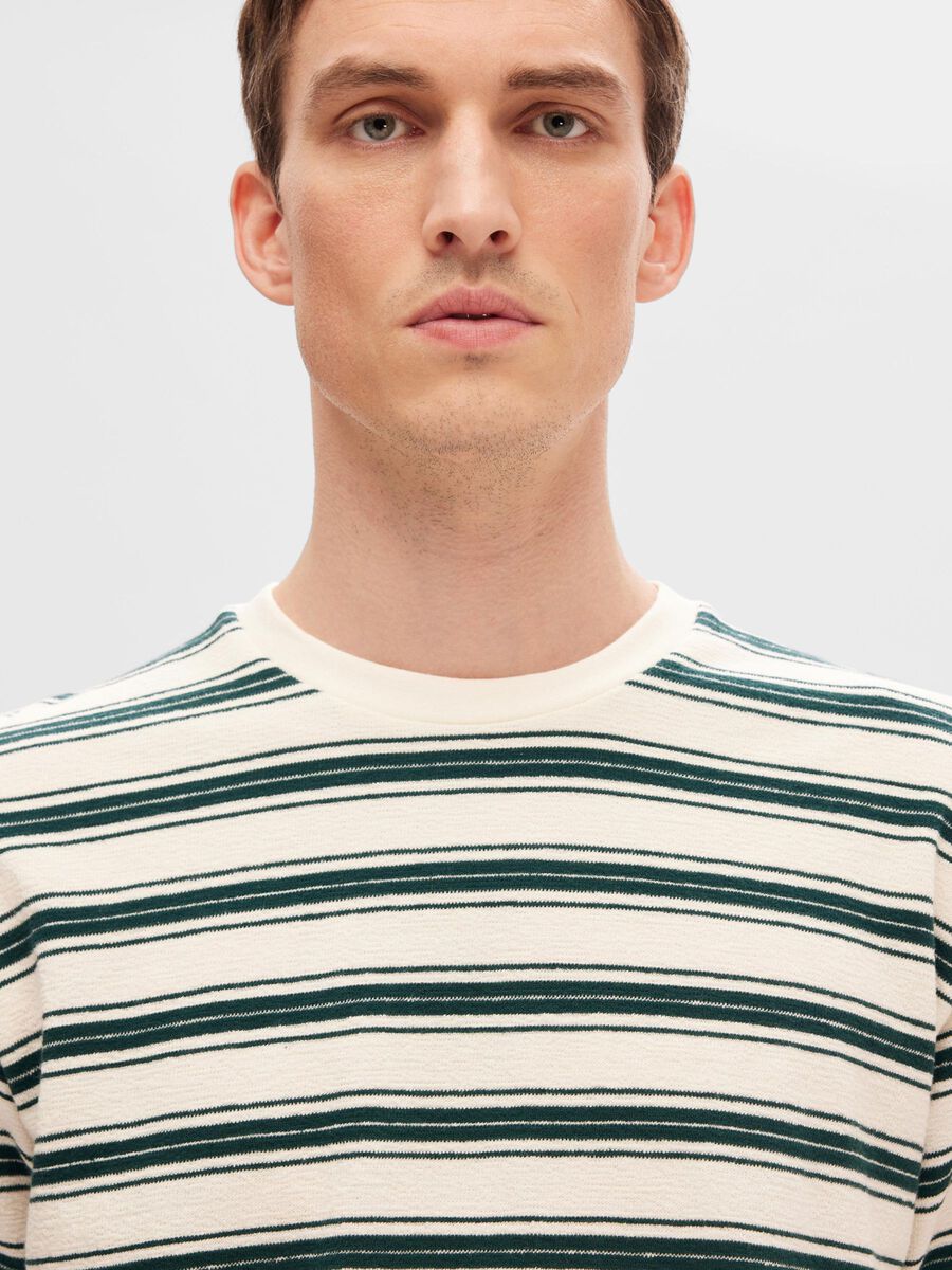 Relaxsolo Stripe SS O-Neck Tee