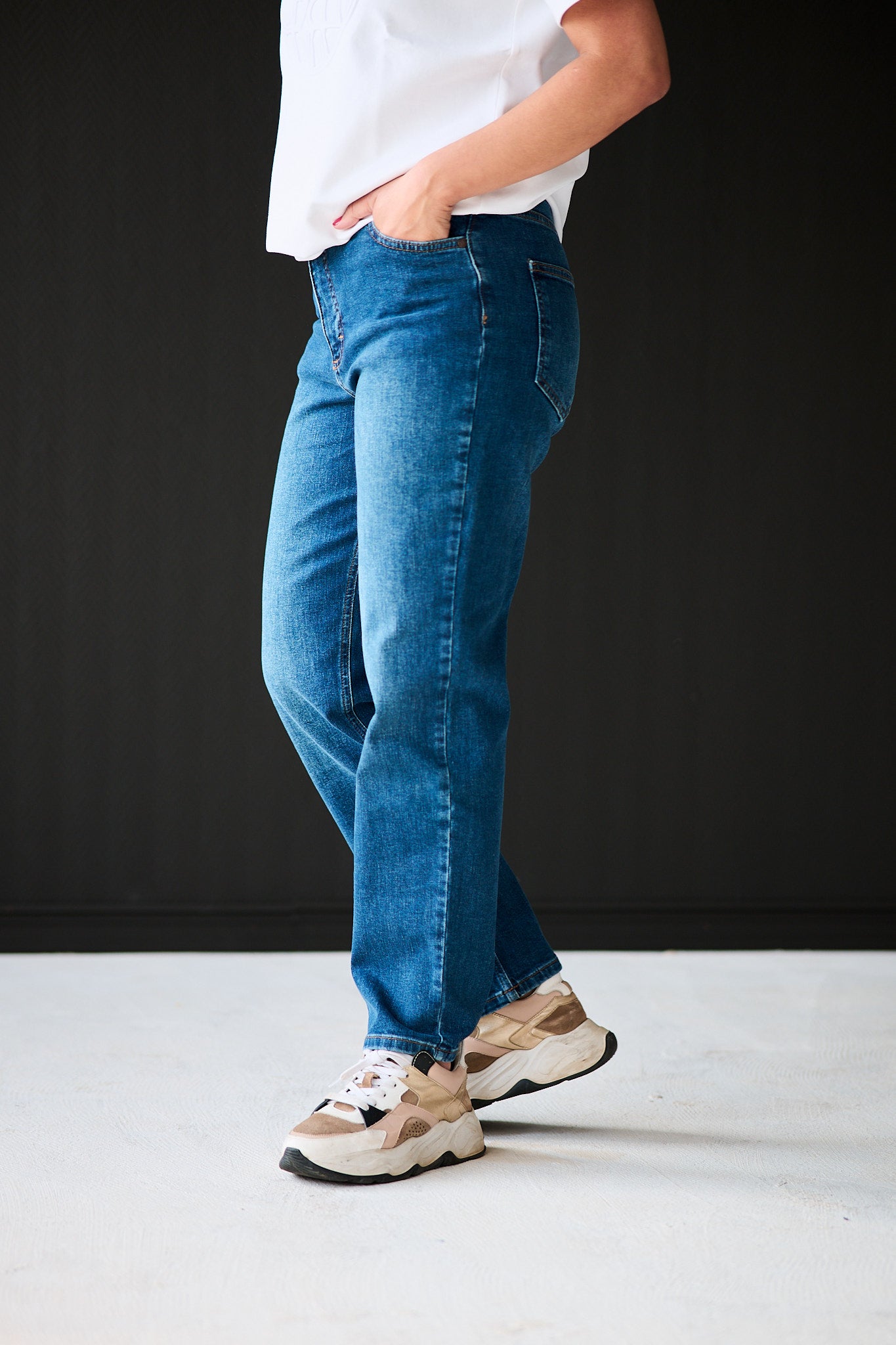 Molly Ankle 241 Classic Blue Vintage