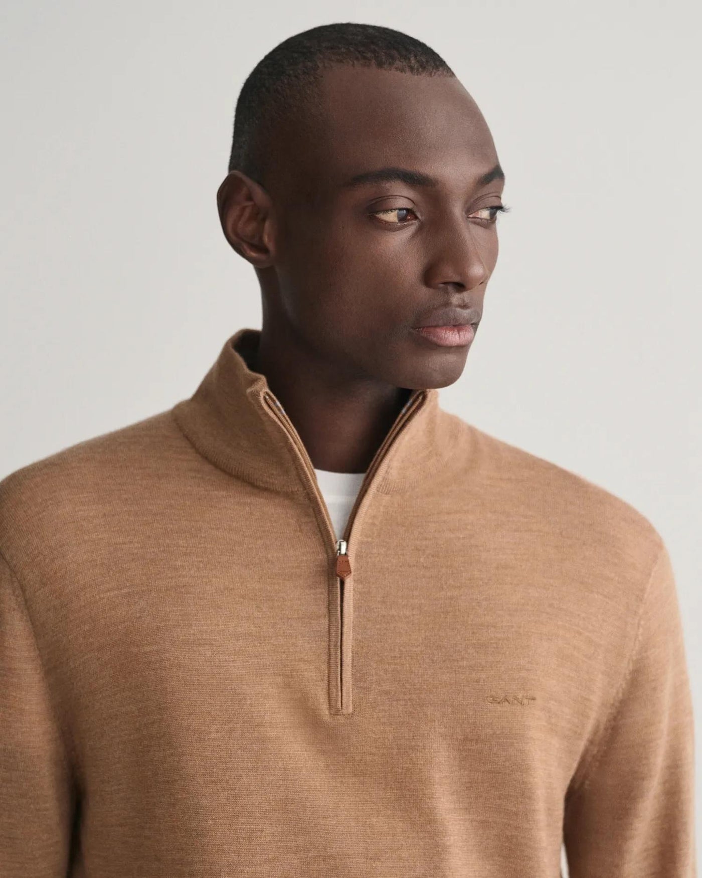 Extrafine Merino Wool Half Zip