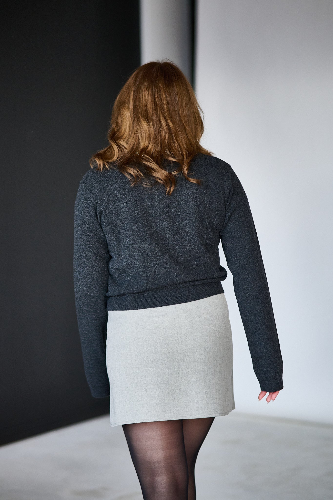 Manzi Deco Polo Pullover - Deep Graphite