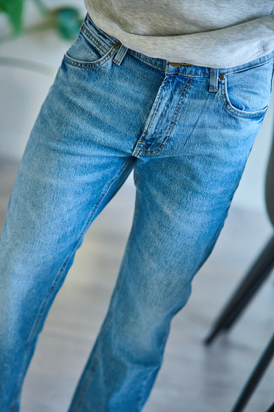 Daren Zip Fly - Reuglar Straight - Horizon blue