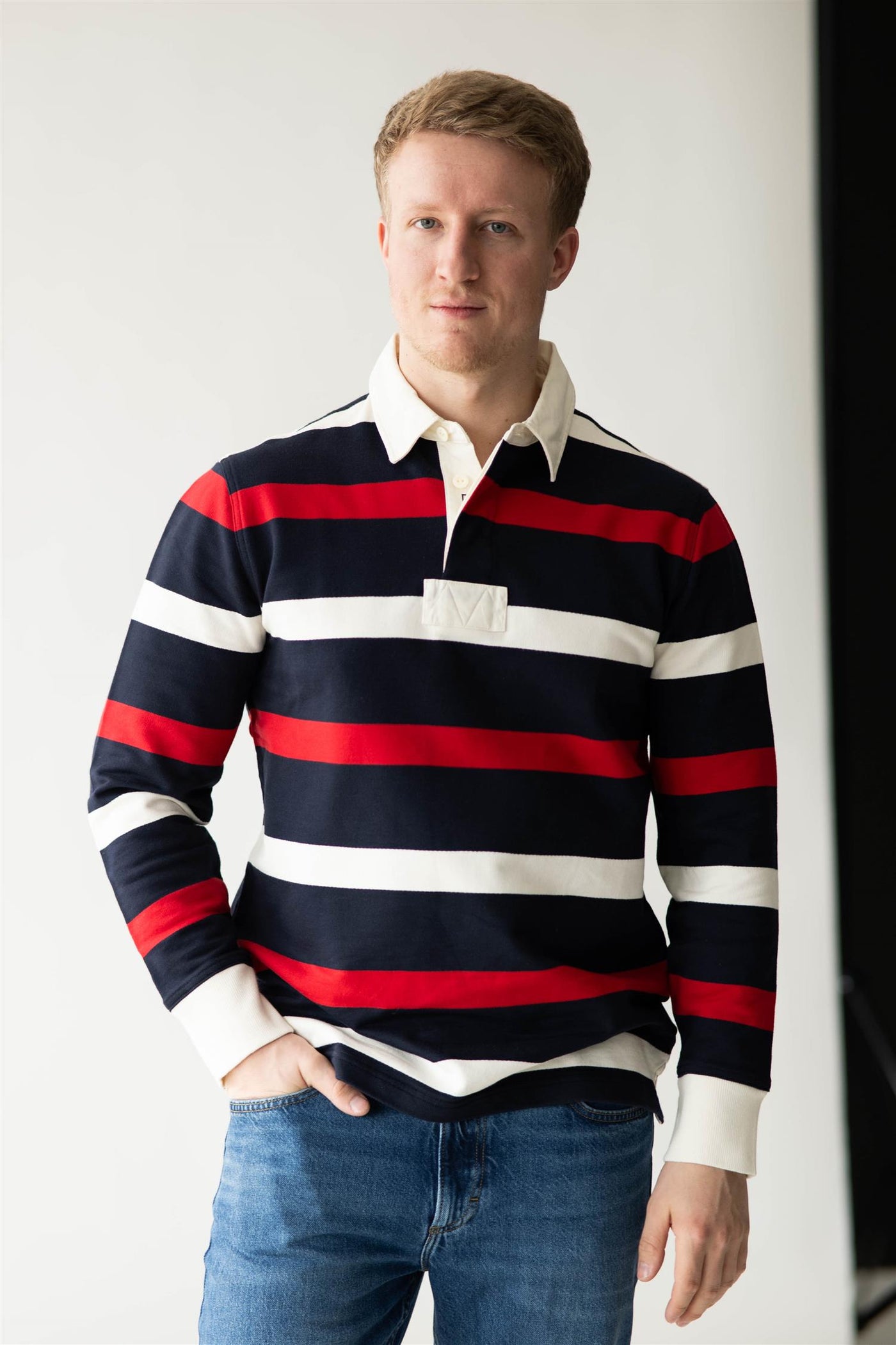 Retro Stripe Heavy Rugger