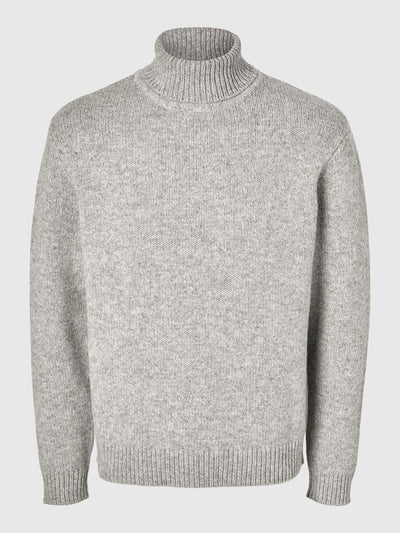 Cody Ls Knit Relaxed Roll Neck