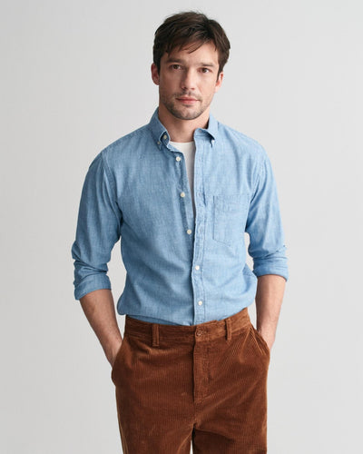 Reg Indigo Chambray Shirt