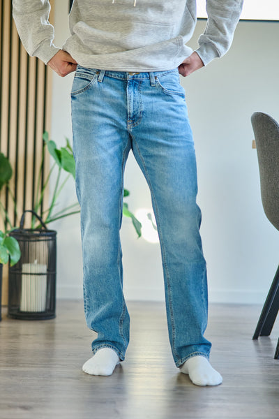 Daren Zip Fly - Reuglar Straight - Horizon blue