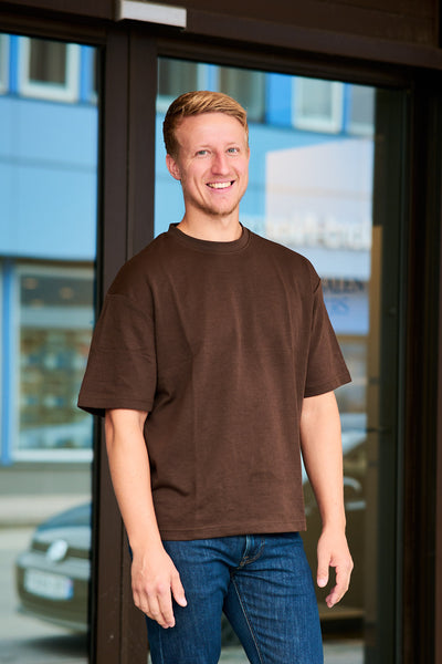 Looseoscar SS O-Neck Tee - Demitasse