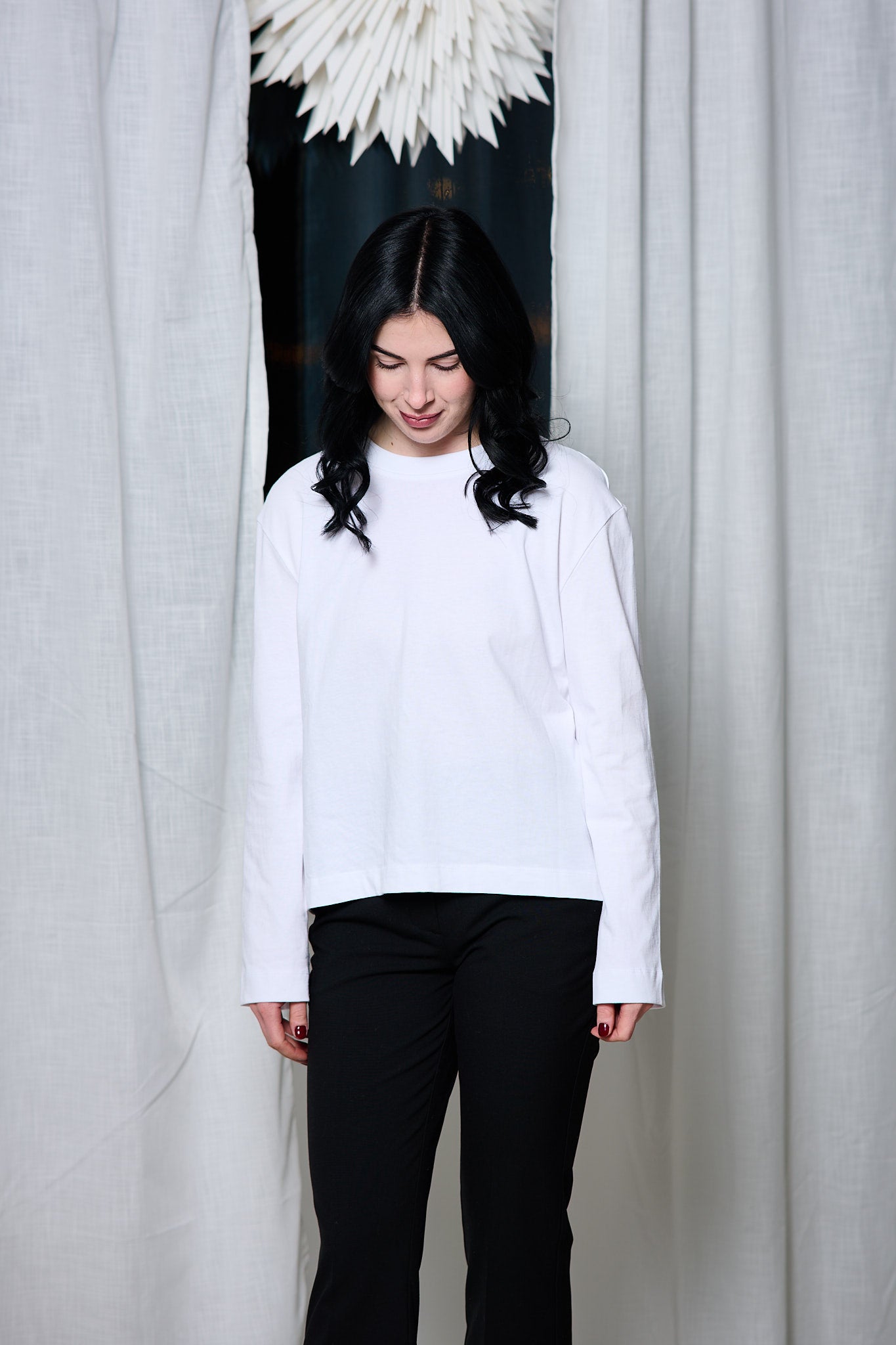 Essential Ls Boxy Tee - Bright White