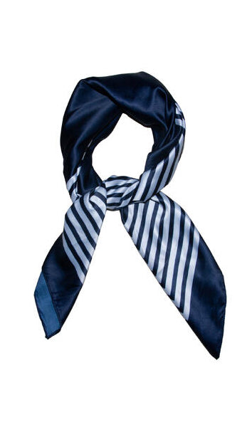 Skjerf Klassisk 70x70 - Navy