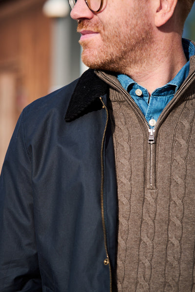 Walter Waxed Cotton 2.0 JKT  - Sky Captain