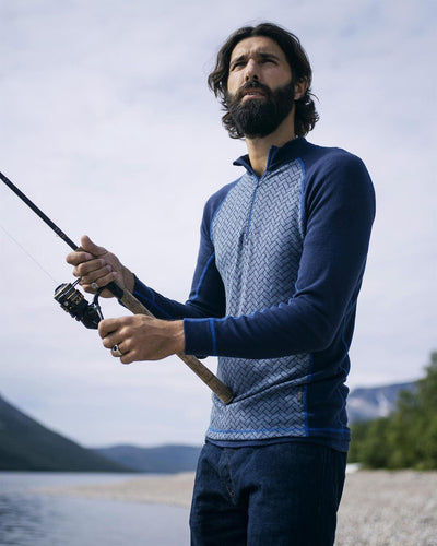 Active Wool Longsleeve Shirt w/Zipper